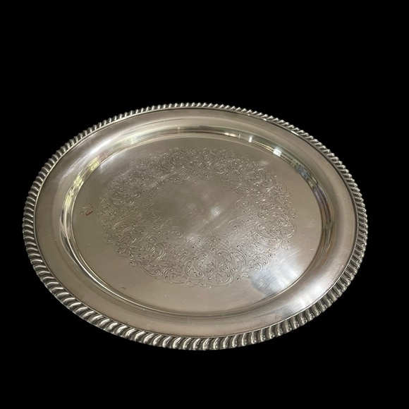 Vintage SF Co. 
Silver Plate Serving Tray - Picture 3 of 10